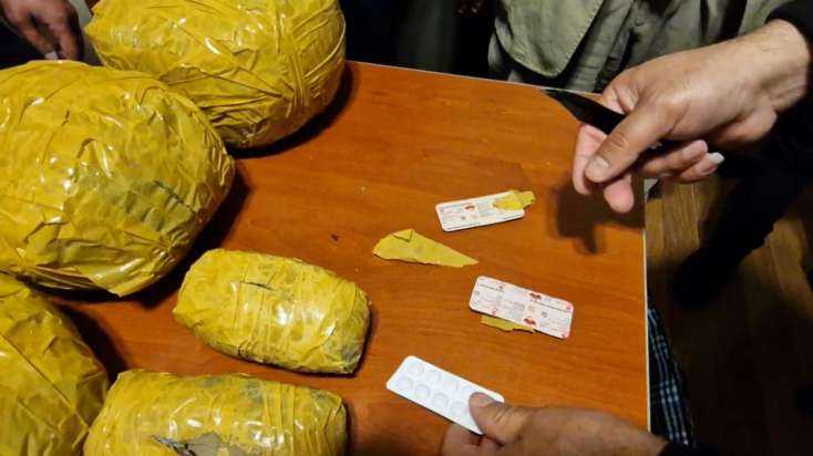 İrandan gətirilmiş narkotiki ölkədə çatdırılmasını təmin edən şəxslər saxlanılıb