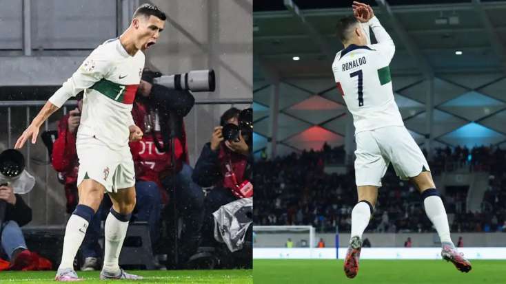 Ronaldo məşhur qol sevincinin tarixindən danışdı - 
