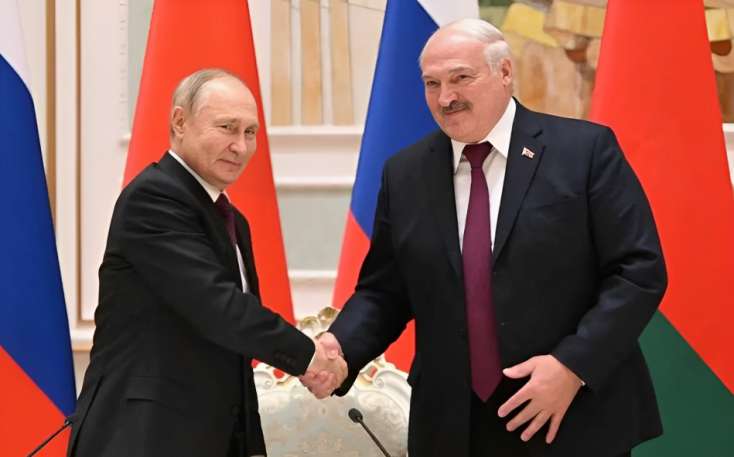Putin Lukaşenkoya təşəkkür etdi
