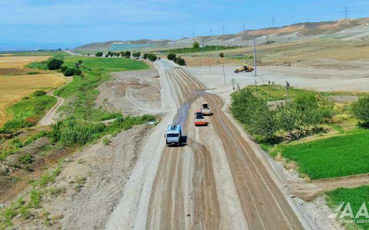 Horadiz–Zəngilan avtomobil yolu əsaslı təmir olunur -