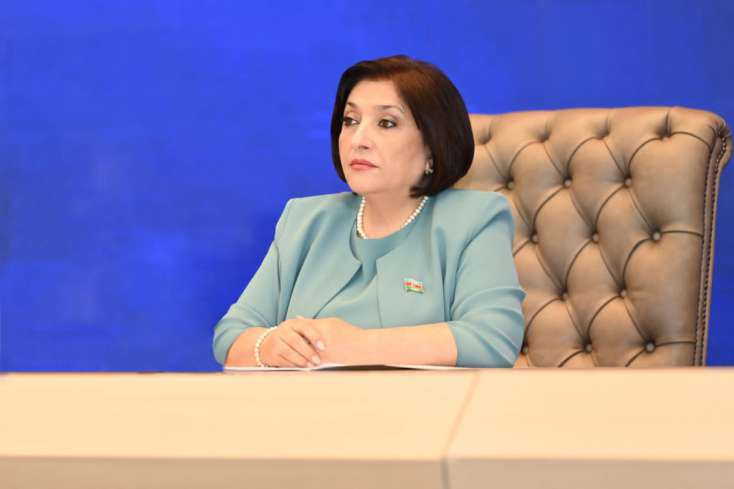 Sahibə Qafarova Gürcüstan Parlamentinin sədrinə 