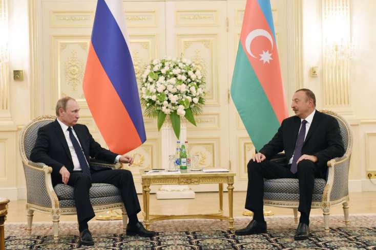 Azərbaycan Prezidenti Vladimir Putinə