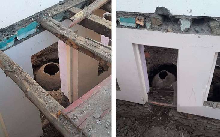 Zaqatalada sakin evini təmir edərkən gördüklərinə inanmadı: 