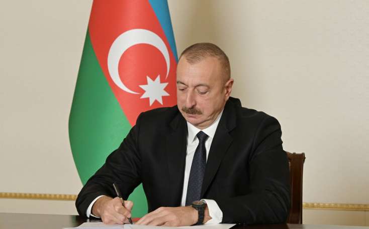 Prezident Azərbaycanla Özbəkistan arasında imzalanan sənədi