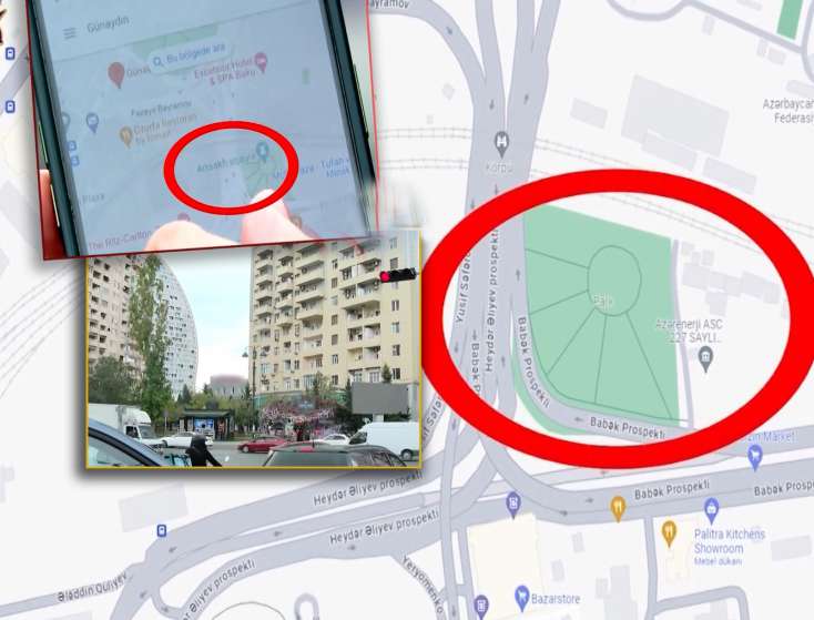 "Google Maps"dan Bakıya qarşı TƏXRİBAT - 