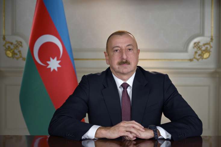 İlham Əliyev Qazaxıstan Prezidentinə