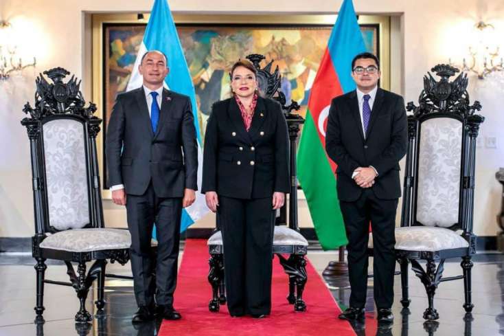 Honduras prezidenti Azərbaycan səfirinin etimadnaməsini 