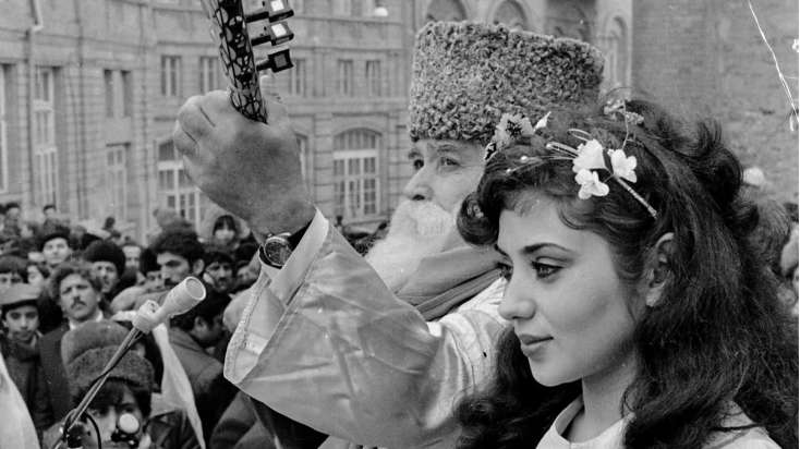 1967-ci ildə Bakıda qeyd olunan Novruz şənliyindən 