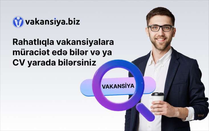 Vakansiya.biz - Azərbaycanda iş axtarışını və onlayn CV yaratmağı təşkil edən yeni layihə