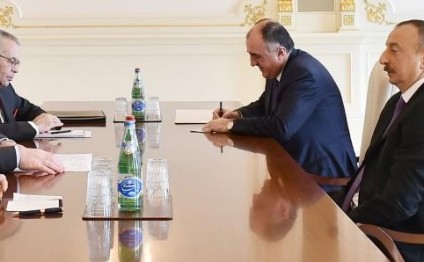 Prezident İlham Əliyev ATƏT-in Minsk qrupunun həmsədrlərini qəbul etdi