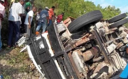 Haitidə avtobus qəzası