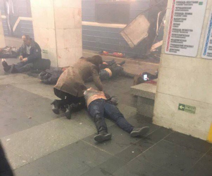 Sankt-Peterburq metrosunda güclü partlayış