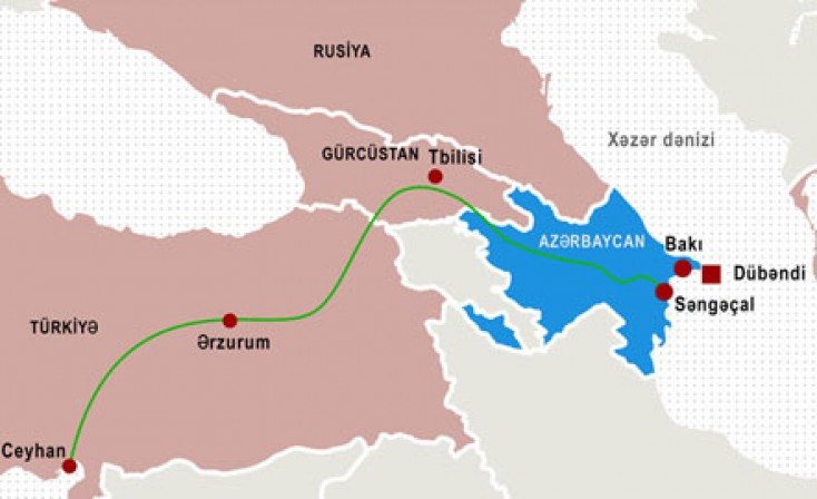 BTC ilə 2 milyon tondan çox Azərbaycan nefti nəql olunub