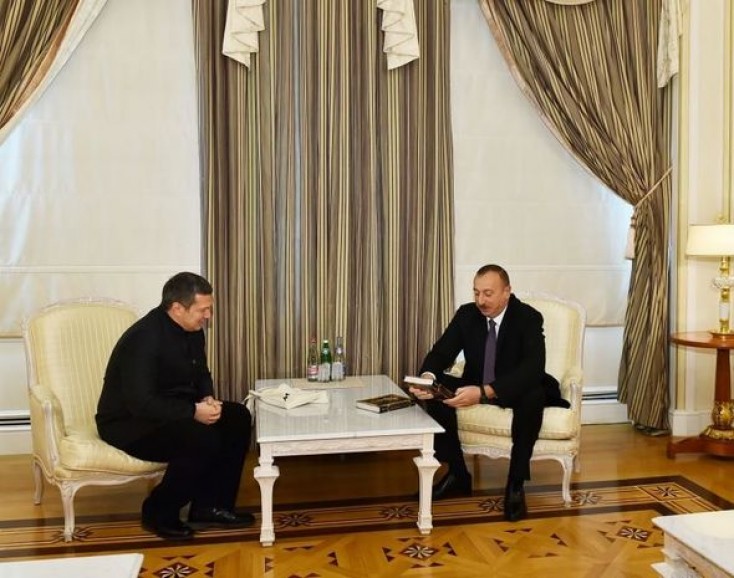 Prezident İlham Əliyev Vladimir Solovyovla görüşüb -
