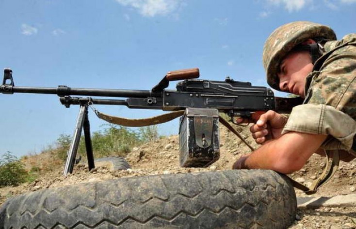 Ermənistan silahlı qüvvələri mövqelərimizi 