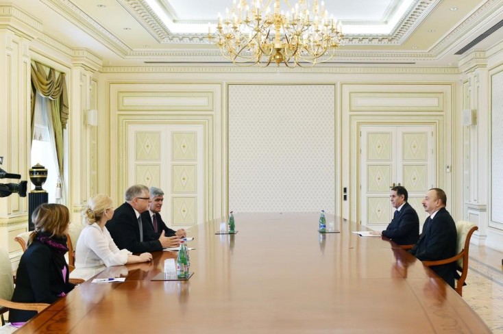 Prezident İlham Əliyev Aİ-nin xüsusi nümayəndəsini qəbul etdi