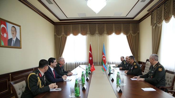 Zakir Həsənov Türkiyə Jandarma Baş komandanı ilə görüşüb