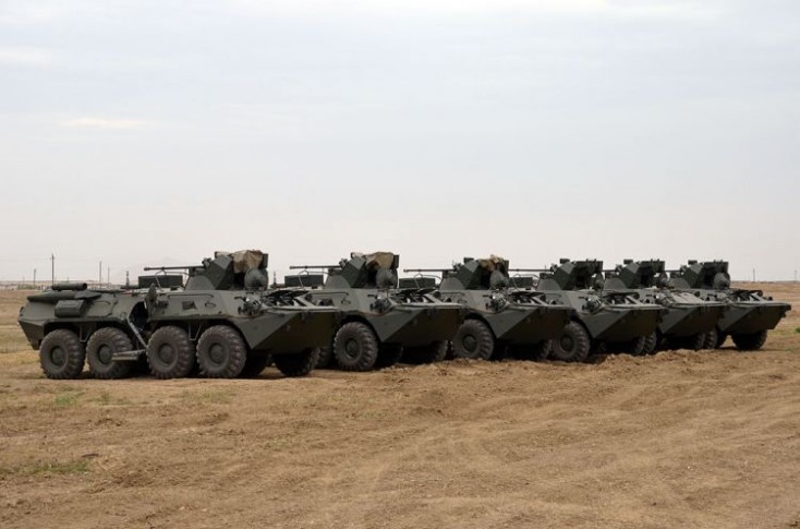 Azərbaycan ordusu yeni hərbi texnikanı sınaqdan keçirdi -
