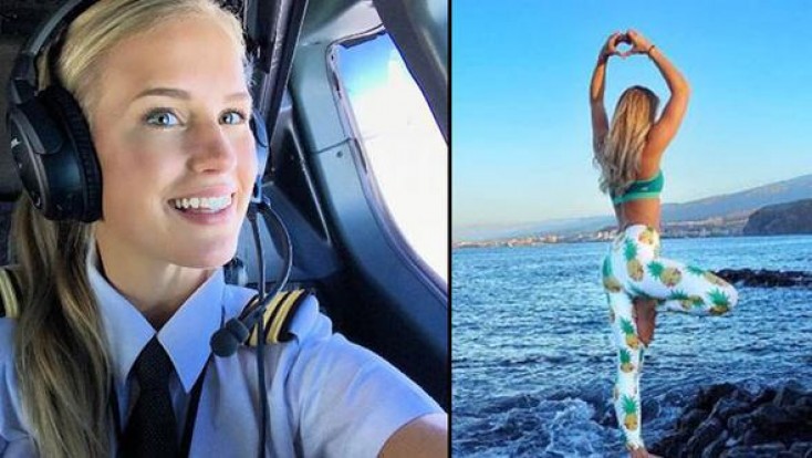 25 yaşlı qadın pilot bütün dünyada məşhurlaşdı