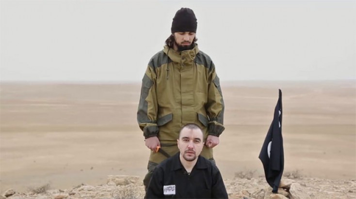 İŞİD rus casusun başını kəsdi