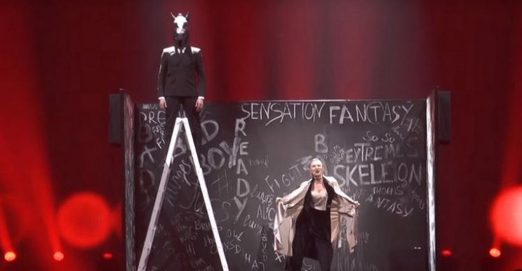 Diana Hacıyeva “Eurovision 2017” mahnı müsabiqəsinin finalında çıxış etdi