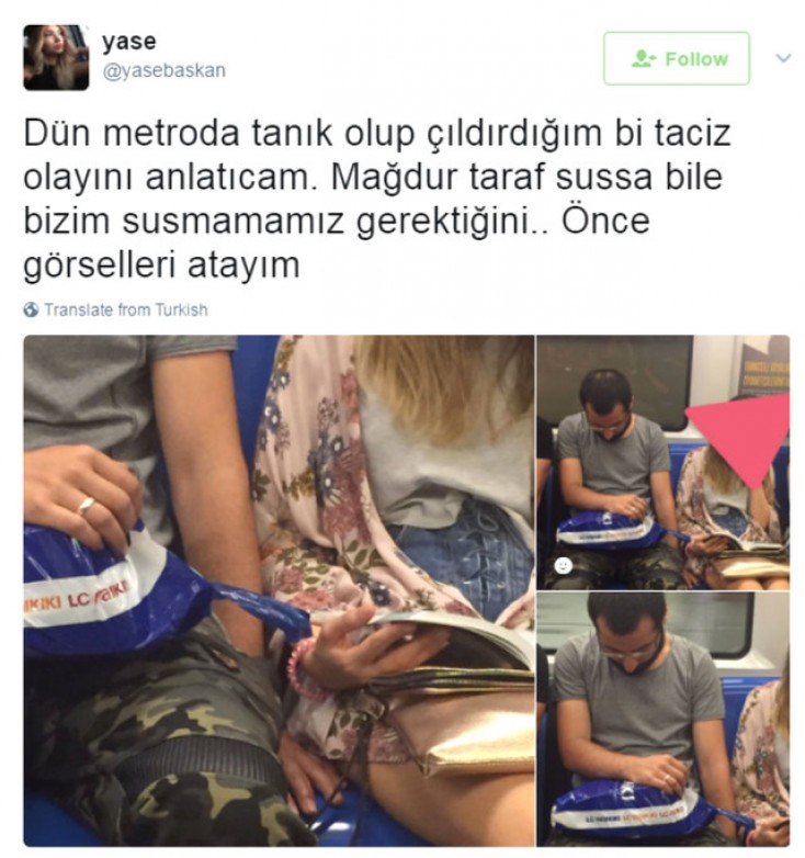 Metroda gənc qıza təcavüz edildi