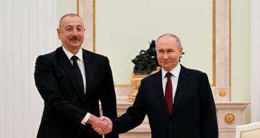İlham Əliyev və Vladimir Putinin BAM veteranları ilə görüşü oldu