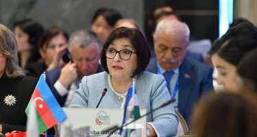 Sahibə Qafarova forumda COP29-dan danışdı