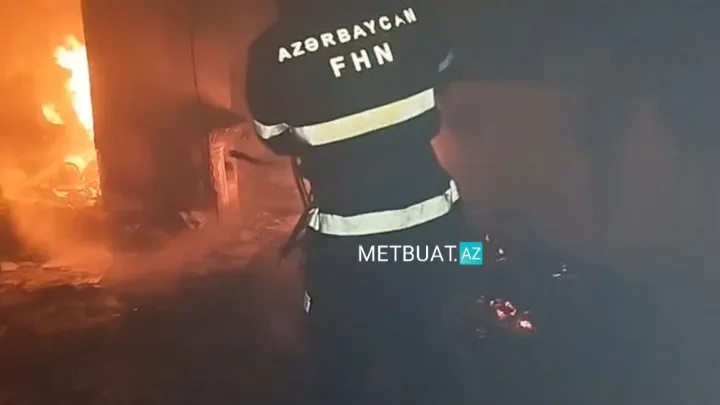 Göyçayda 2 evdə yanğın oldu - 