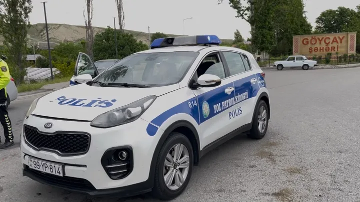 Göyçayda qəza -