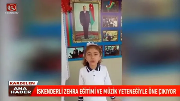 Ağdamlı məktəblinin uğurları Türkiyə mediasının diqqətini çəkdi