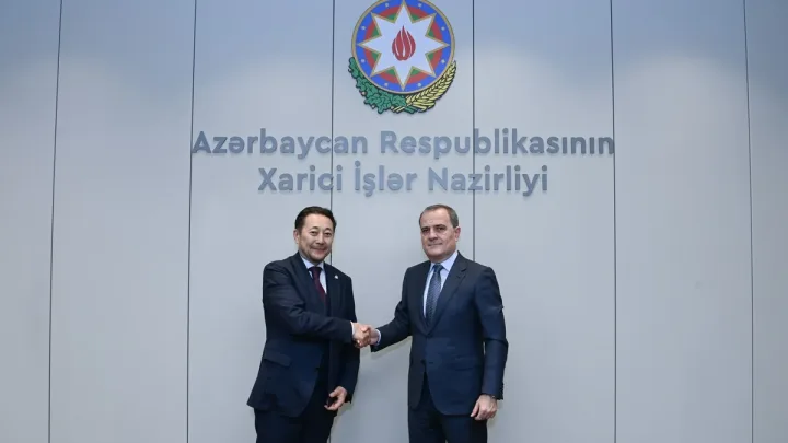 Ceyhun Bayramov AQEM-in baş katibi ilə görüşdü -