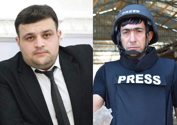 Sehid jurnalist Meherrem Ibrahimov ve Sirac Abisov medalla teltif olundu