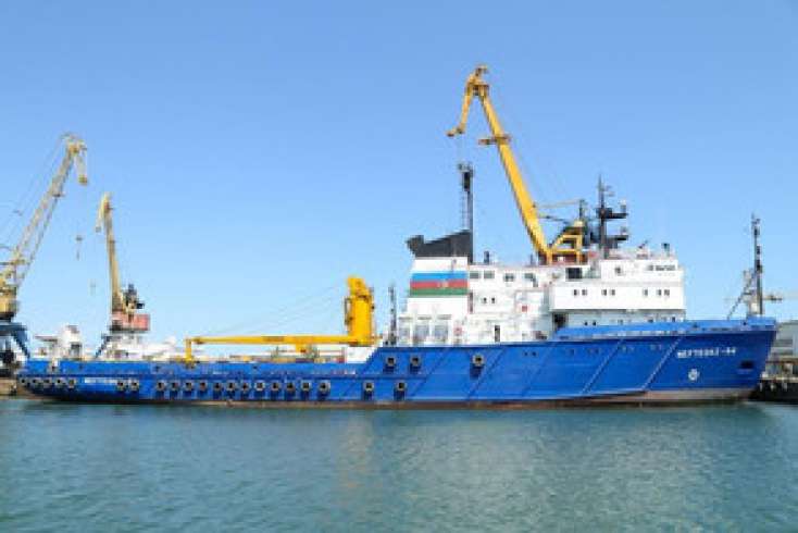 “Nefteqaz-64” gəmisi əsaslı təmir olunub