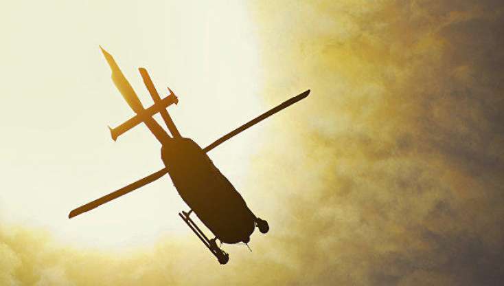Efiopiyada hərbi helikopter qəzaya düşüb - 