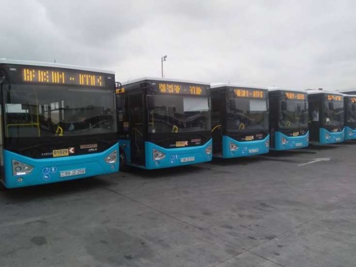 Bu il Azərbaycana 179 avtobus gətirilib