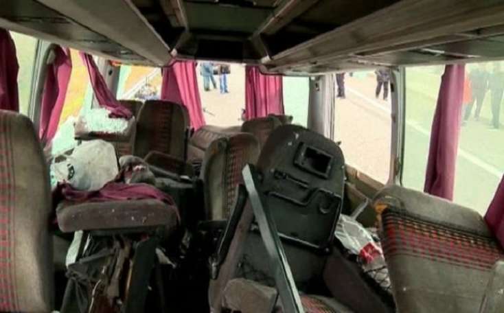 Rusiyada azərbaycanlıları daşıyan mikroavtobus aşıb