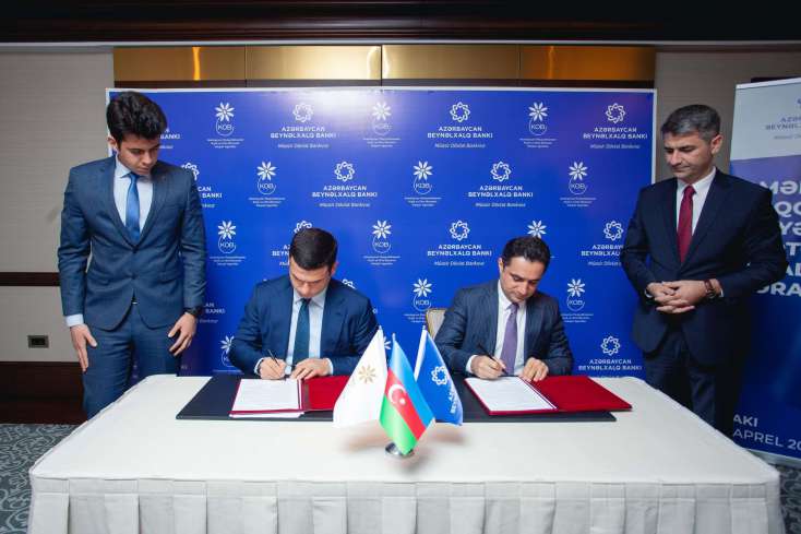 KOBİA ilə Azərbaycan Beynəlxalq Bankı arasında Niyyət Protokolu imzalandı -