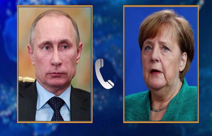 Putin və Merkel arasında