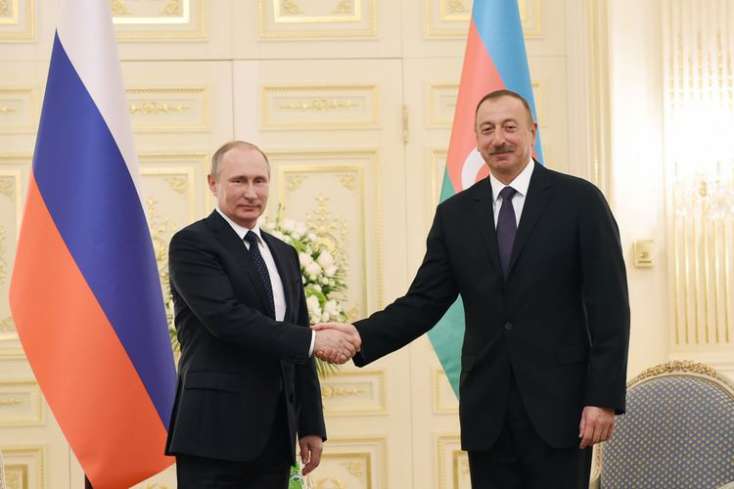 Vladimir Putin Azərbaycan Prezidentini təbrik etdi