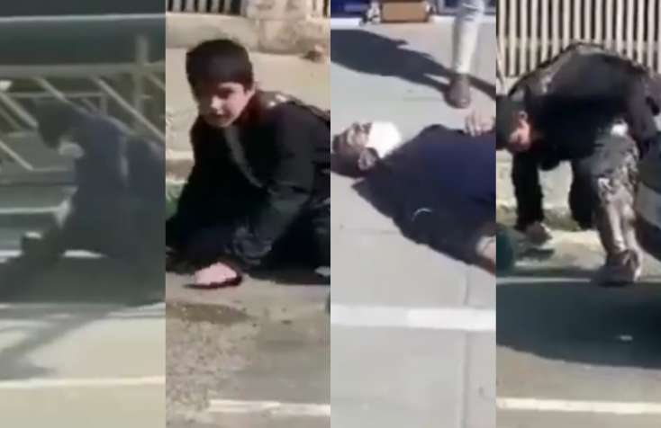 İrandan dəhşətli görüntü: İnsanlar küçədə yıxılıb ölürlər - 