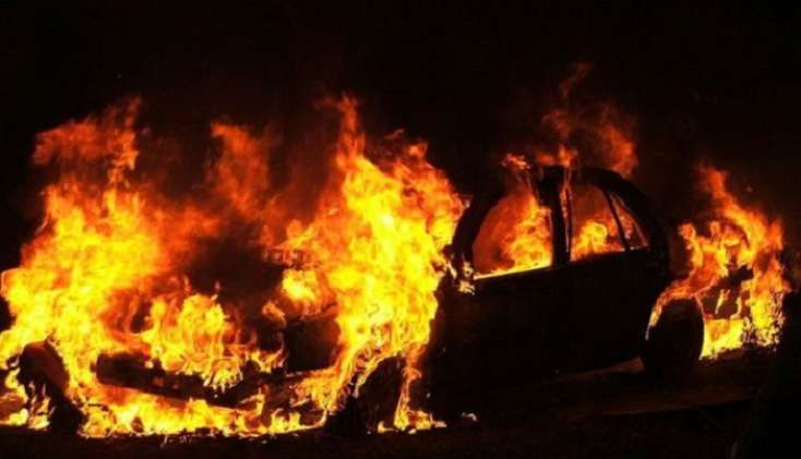 “Shacman”la toqquşan “BMW” yandı