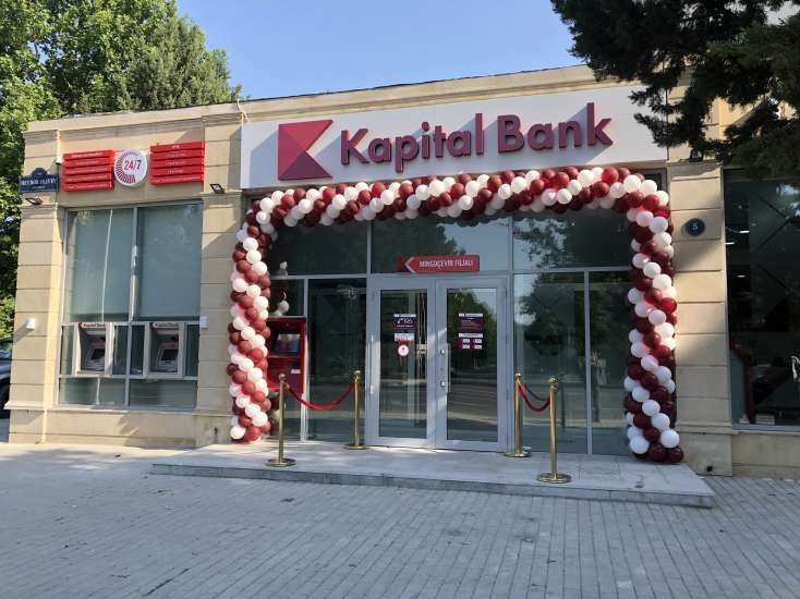 ​Kapital Bank yenilənən Mingəçevir filialını istifadəyə verdi