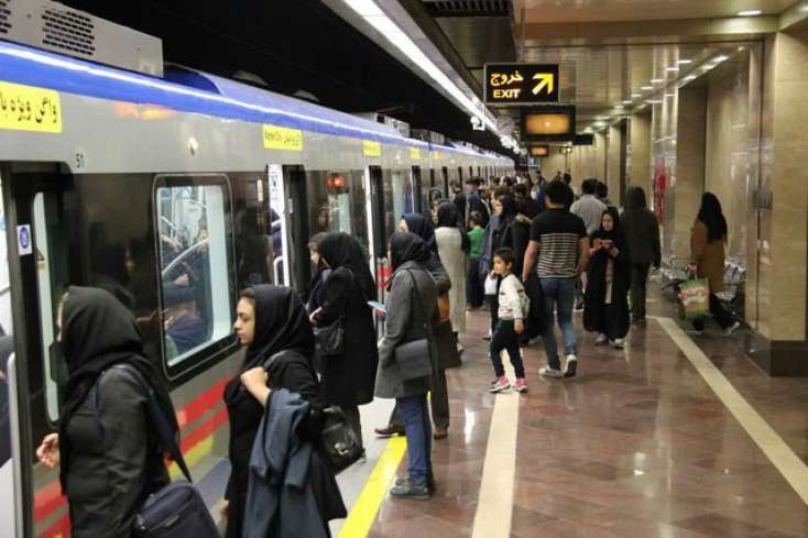 Tehran metrosunda yanğın baş verdi