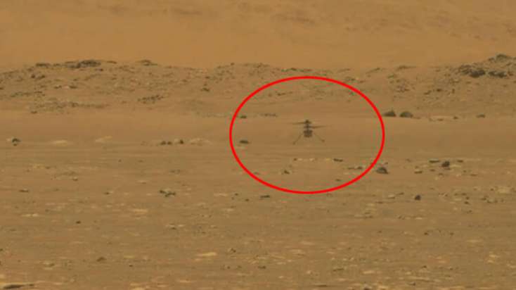 Tarixi anlar: Helikopter Marsda ilk uçuşunu həyata keçirdi - 