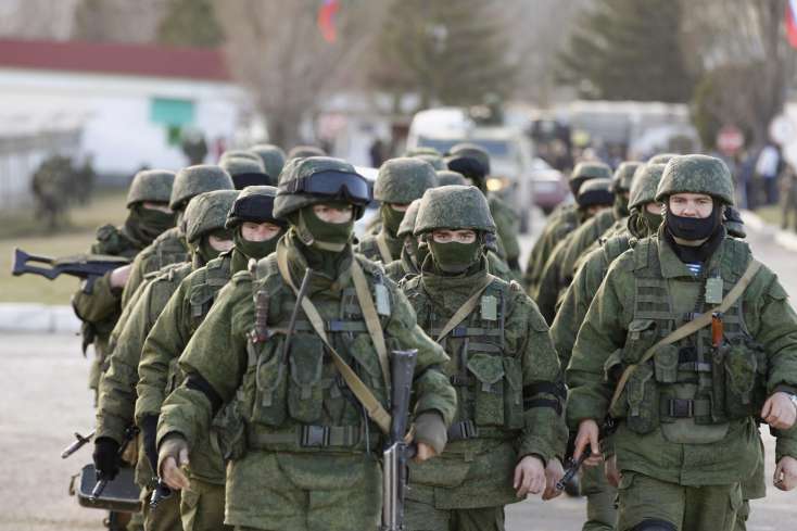 Rusiya ordusunun Donbasda görüntüləri yayıldı - 