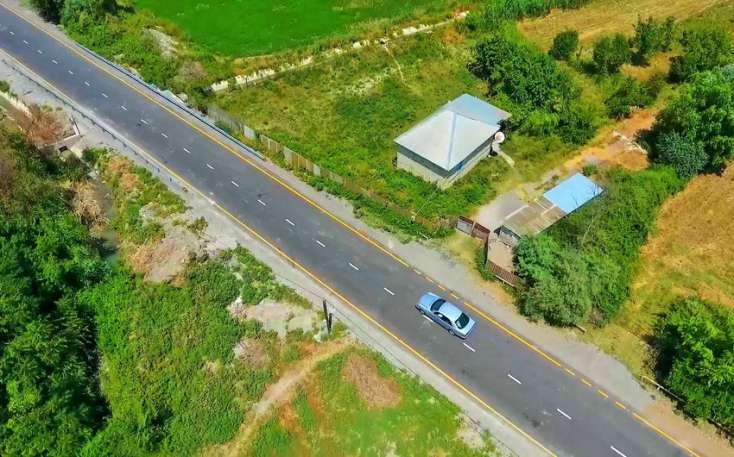Şəki və Yevlaxda 4 kəndin 19 km uzunluğunda yolu yenidən qurulub