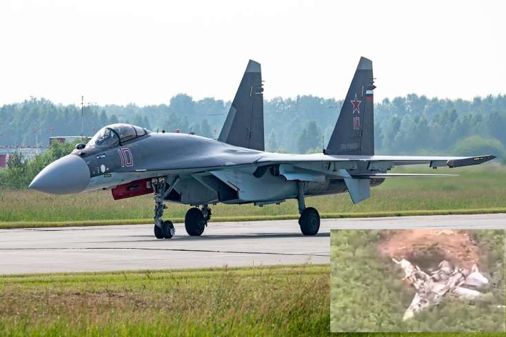 Rusiyada Su-35 qırıcısının qəzaya düşmə səbəbi 