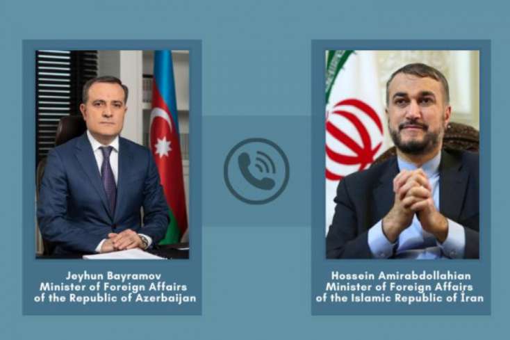 Azərbaycan və İran XİN başçıları telefonla DANIŞDI