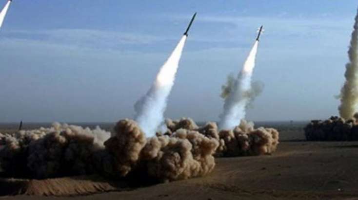 Üsyançılar İranın ballistik raketləri ilə evləri bombaladı - 